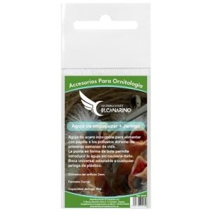 Kit de aguja de empapuzar Curva 2mm + Jeringa