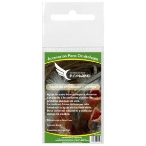 Kit de aguja de empapuzar Recta 2mm + Jeringa