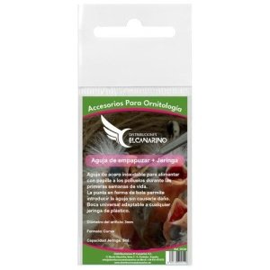 Kit de aguja de empapuzar Curva 3mm + Jeringa